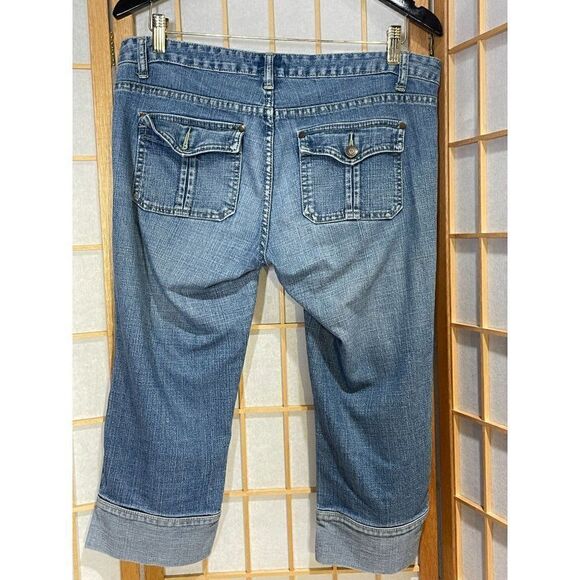 The Limited Drew Jeans Sz 8 Clamdiggers - Picture 6 of 11